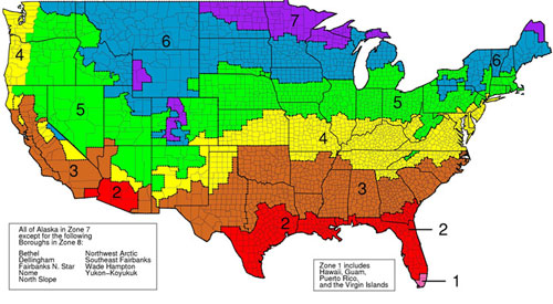 r-value insulation map based on climate in Connecticut